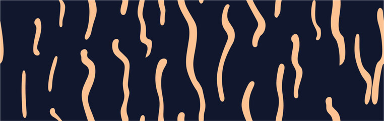 Animal seamless pattern. Tiger Skin Camo Background Image. Vector illustration. Abstract psychedelic groovy vector background.