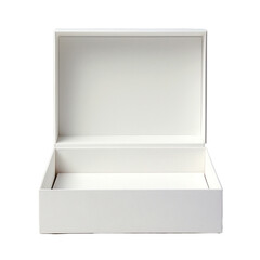 an empty white box on a transparent background