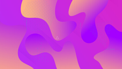 Abstract Layout. Wave Landing Page. Plastic Element. Blue Mobile Cover. Wavy Gradient Background. Neon Business Wallpaper. Liquid Concept. Commercial Page. Violet Abstract Layout