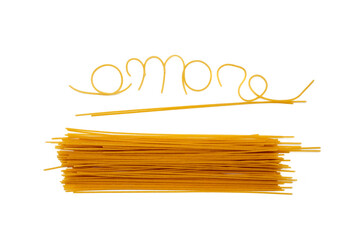 spaghetti pasta with 