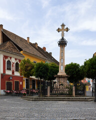 Catholic's monument in Szentendre, Hungary