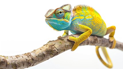 Panther Chameleon Isolated