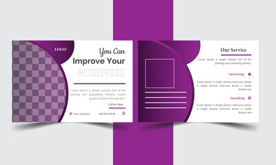 Explore our stunning and contemporary postcard design template collection. Elevate your brand with our amazing postcard layouts, perfect for real estate, business communication, and more