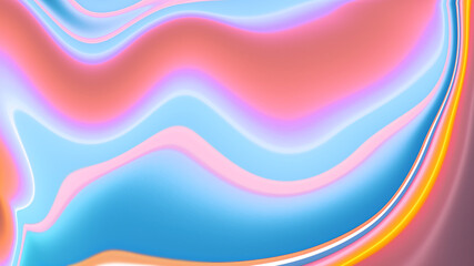 Abstract colorful background with waves