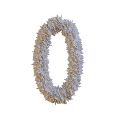 Rough Surface 3D Alphabet PNG Letters	
