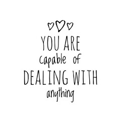 ''Trust yourself'' motivational sign