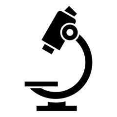 Microscope Solid Icon