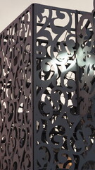 gray geometric frame border decoration fantasy abstract