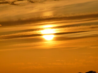 Obraz premium Coucher de soleil