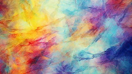 Afwasbaar Fotobehang Mix van kleuren abstract colorful gradient watercolor background wallpaper 