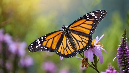 beautiful monarch butterfly