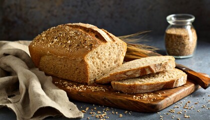 organic homemade whole wheat bread