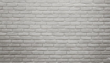 Fototapeta na wymiar white brick wall texture background for stone tile block painted in grey light color wallpaper modern interior and exterior and backdrop design