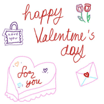 happy valentines day theme clipart