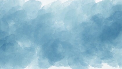 light blue watercolor background artistic hand paint on background