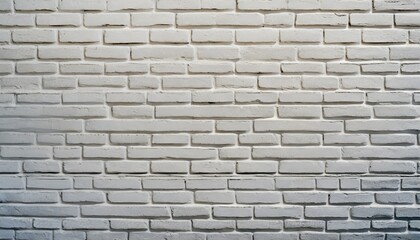 detail of a white brick wall texture