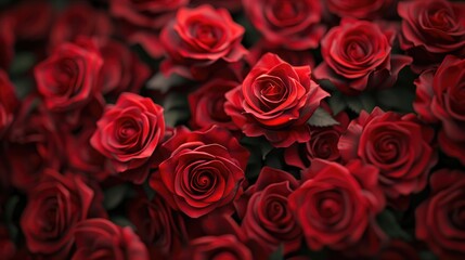 red rose valentine background