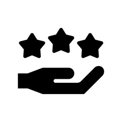 rating glyph icon