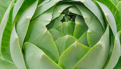 close up of a green leaf