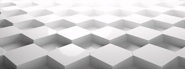 White Square Pattern Generative AI