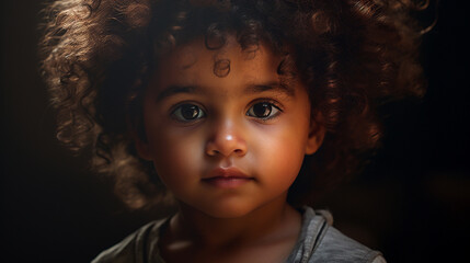 A two-year-old from South America