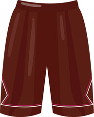 Basketball shorts icon cartoon vector. Sport gym sport. Contest game player