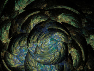 Obraz premium Imaginatory fractal abstract background Image