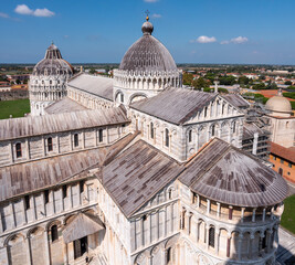 Fototapeta premium Cathedral and baptistery of Pisa