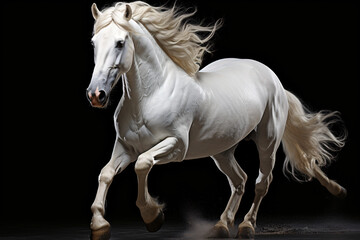 Obraz na płótnie Canvas Muscular horse