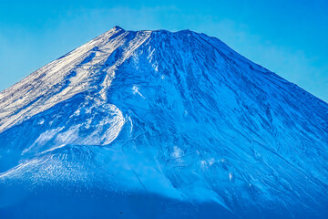 Colorful Mount Fuji Lookout Bird Kanagawa Japan