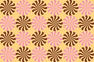 Fototapeta premium beautiful vintage retro seamless repeat pattern. It is a vintage retro vector. Design for decorative,wallpaper,shirts,clothing,dresses,tablecloths,blankets,wrapping,textile,Batik,fabric,texture