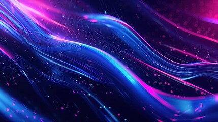 Naklejka premium abstract background with stars, nebula galaxy