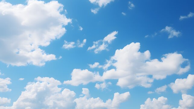 Blue sky and clouds