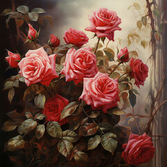 Romantic roses