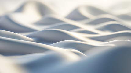 Obraz premium Abstract White Wavy Texture Background
