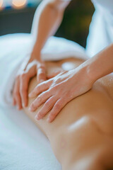 Macro Shots Capturing the Art of Massage