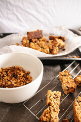 Freshly baked South African health rusks