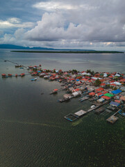 Aerial View of Osi Island in West Seram Regency, Maluku, Indonesia