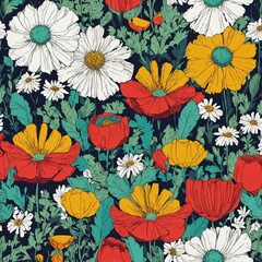 seamless floral pattern