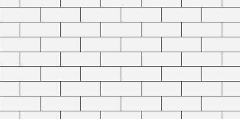 White brick background texture. White brick pattern and white background wall brick.	