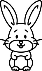 cute easter bunny