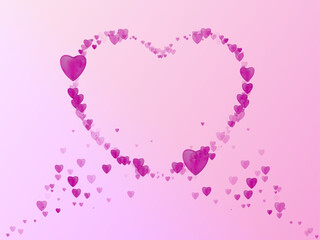 Valentine's Day Mother's Day Heart Background