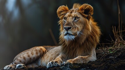 Obraz premium portrait of a lion