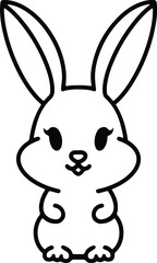 cute easter bunny