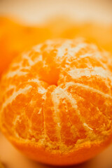 Cleansed mandarin macro