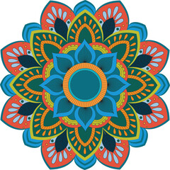 Colorful Mandala Design