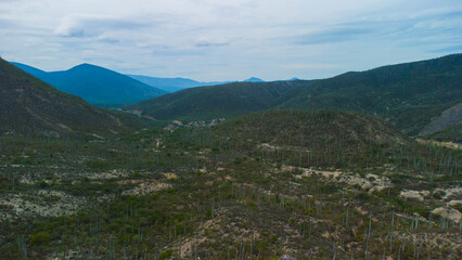 view of the mountains