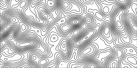 Map in Contour Line Light topographic topo contour. Topographic Map topo Gradient multicolor wave curve lines banner background wave isolines vector Black-white background from a line.