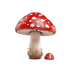 poisonous mushroom - poisonous plants on transparent background