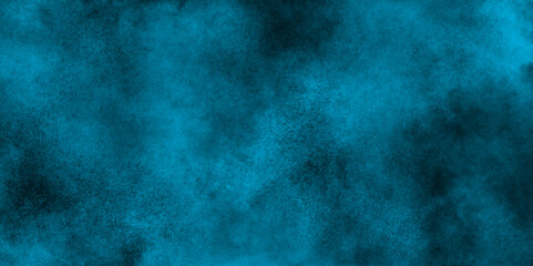 Fototapeta na wymiar Art rough stylized blue grunge texture banner With scratches, old grunge blue texture of wall cement surface, Creative paint gradients, splashes and stains for presentation and cover.
